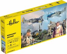 1:72 Heller 50329 Normandy Air War - 2 Planes and Figures Plastic kit