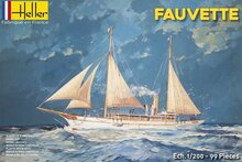 Heller 80612 FAUVETTE Bouwpakket Schaal 1:200 boot